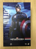 Hottoys Hot Toys 1/6 Scale MMS240 MMS 240 Captain America 2 The Winter Soldier - Captain America (Golden Age Version) Action Figure USED