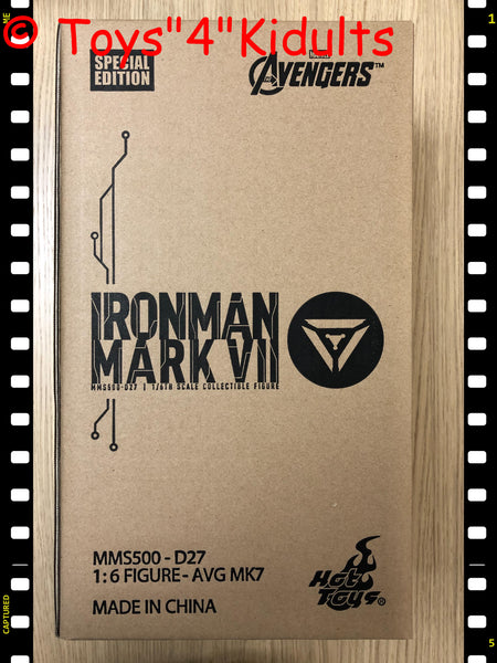 Hottoys Hot Toys 1/6 Scale MMS500D27 MMS500 MMS 500 Iron Man - Iron Man Mark VII 7 (Special Edition) Action Figure NEW