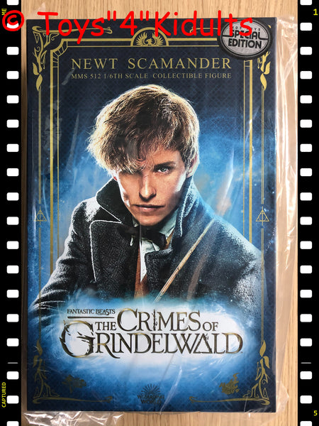 Hottoys Hot Toys 1/6 Scale MMS512 MMS 512 Fantastic Beasts The Crimes of Grindelwald Newt Scamander Eddie Redmayne (Special Version) Action Figure NEW