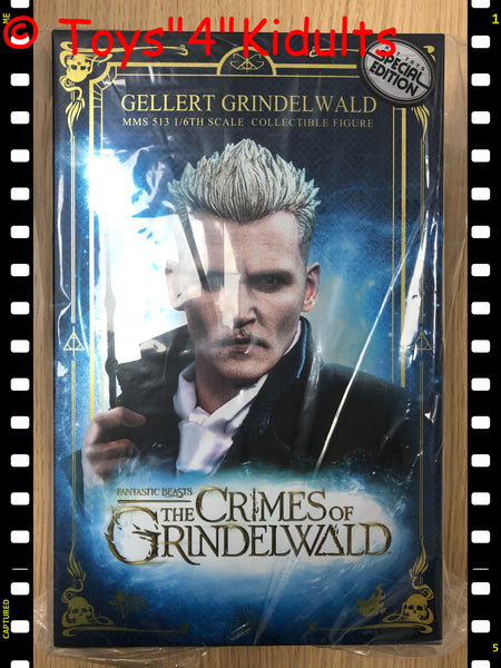 Hottoys Hot Toys 1/6 Scale MMS513 MMS 513 Fantastic Beasts The Crimes of Grindelwald Gellert Grindelwald Johnny Depp (Special Version) Figure NEW