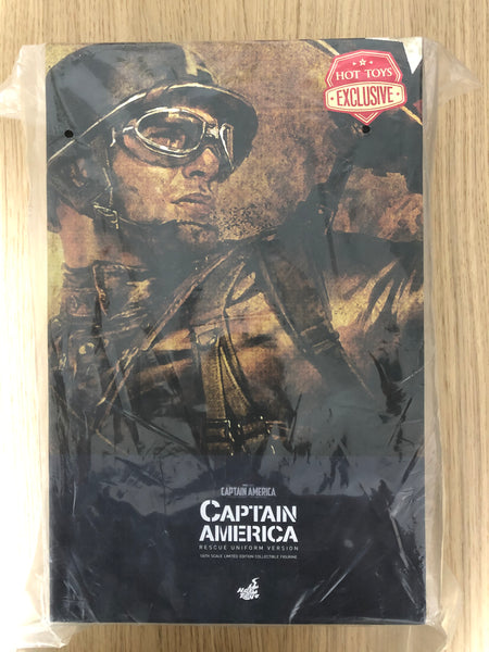 Hottoys Hot Toys 1/6 Scale MMS180 MMS 180 Captain America The First Avenger - Captain America (Rescue Uniform Version) Action Figure NEW
