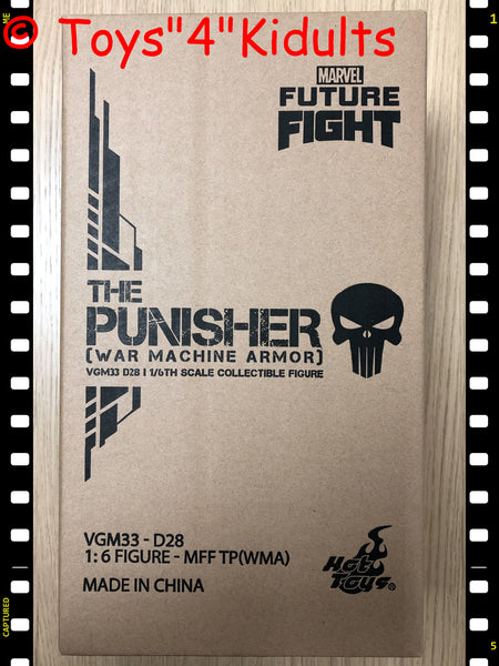 Hottoys Hot Toys 1/6 Scale VGM33D28 VGM33 VGM 33 Marvel Future Fight The Punisher (War Machine Armor Version) NEW