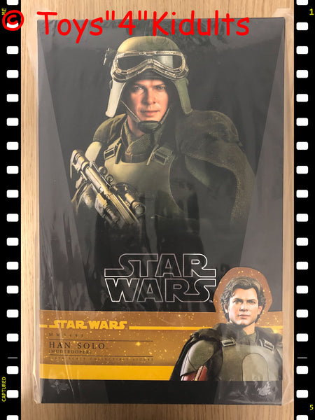 Hottoys Hot Toys 1/6 Scale MMS493 MMS 493 Star Wars Solo: A Star Wars Story - Han Solo (Mudtrooper Version) Action Figure NEW