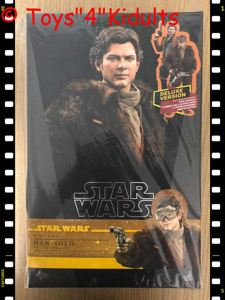 Hottoys Hot Toys 1/6 Scale MMS492 MMS 492 Star Wars Solo: A Star Wars Story - Han Solo (Deluxe Version) Action Figure NEW