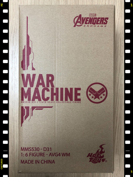 Hottoys Hot Toys 1/6 Scale MMS530D31 MMS530 MMS 530 Avengers 4 Endgame - War Machine Mark 6 Action Figure NEW