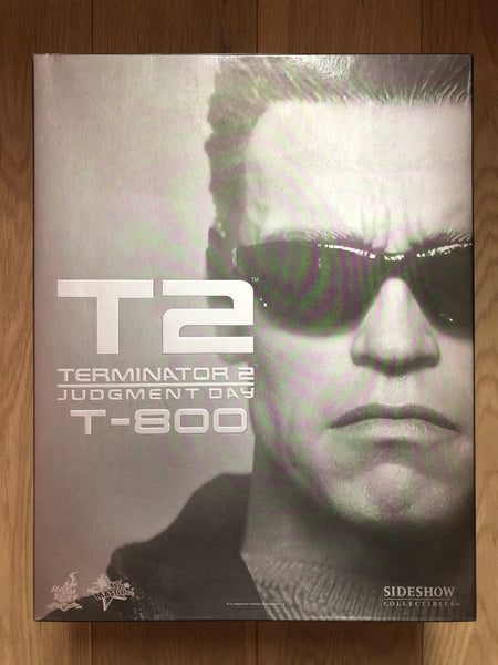 Hottoys Hot Toys 1/6 Scale MMS117 MMS 117 Terminator 2 Judgment Day - T800  T-800 Action Figure USED