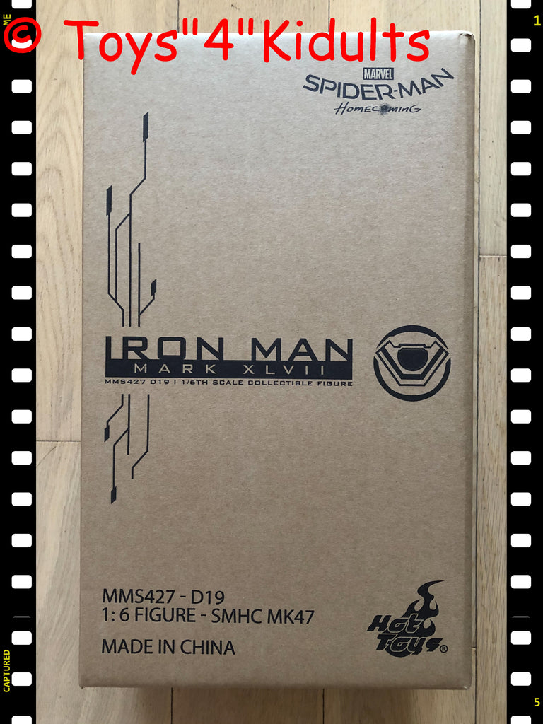 Figurine Hot Toys Spider-Man Iron Man Mark 47 (1:6 - 32cm) - MMS427D19 - Neuf En Boîte
