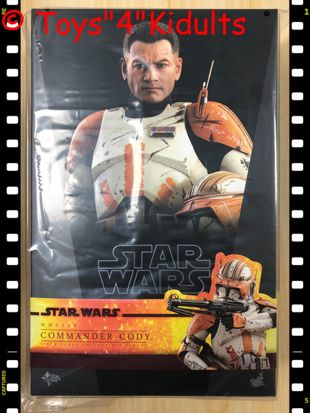 Hottoys Hot Toys 1/6 Scale MMS524 MMS 524 Star Wars Episode III Revenge of the Sith Commander Cody Temuera Morrison Action Figure NEW