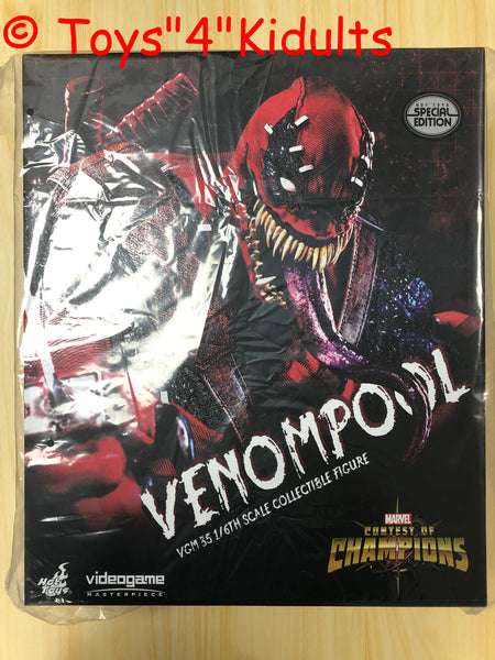 Hottoys Hot Toys 1/6 Scale VGM35 VGM35B VGM 35 35B Marvel Contest of Champions Venompool (Special Version) Action Figure NEW
