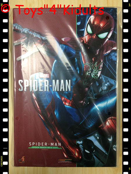 Hottoys Hot Toys 1/6 Scale VGM43 VGM 43 Marvel's Spider-Man (Spider Armor - Mark 4 MK IV Suit Version) Action Figure NEW