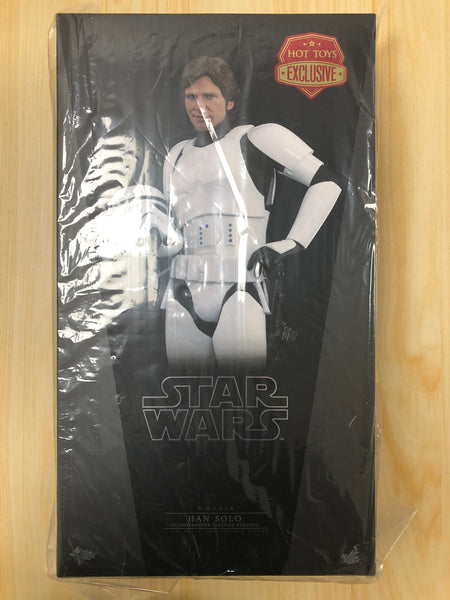Hottoys Hot Toys 1/6 Scale MMS418 MMS 418 Star Wars Episode IV A New Hope Han Solo (Stormtrooper Disguise Version) Action Figure NEW