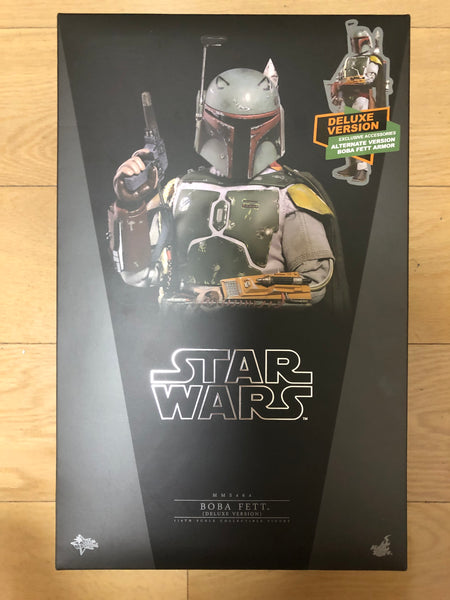 Hottoys Hot Toys 1/6 Scale MMS464 MMS 464 Star Wars Episode V The Empire Strikes Back - Boba Fett (Deluxe Version) Figure USED