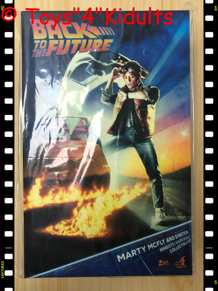 Hottoys Hot Toys 1/6 Scale MMS573 MMS 573 Back to the Future - Marty McFly & Einstein Action Figure NEW