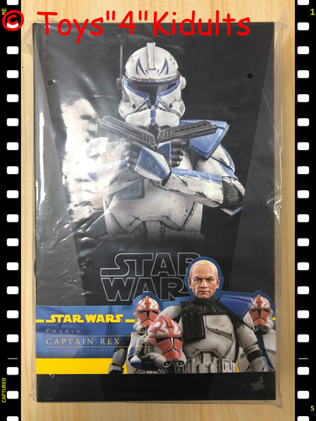 Hottoys Hot Toys 1/6 Scale TMS018 TMS 018 Star Wars: The Clone Wars - Captain Rex Action Figure NEW
