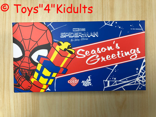 Hottoys Hot Toys CBX007 Cosbaby Spider-Man No Way Home (Holiday Special) Set Christmas 2021
