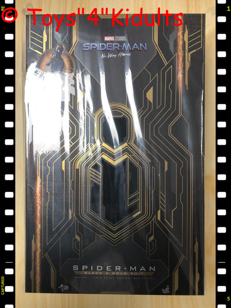 Spider-Man (Black & Gold Suit) Sixth Scale Collectible Figure by