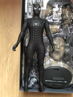 Hottoys Hot Toys 1/6 Scale MMS165 MMS 165 Spider-Man 3 - Spider-Man (Black Suit Version) (Special Edition) Action Figure USED