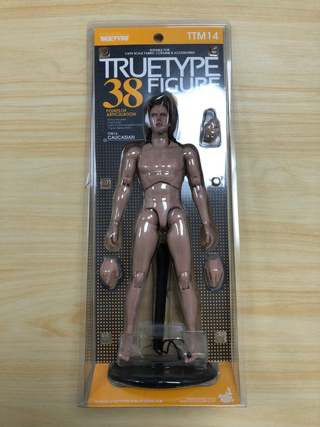 Hottoys Hot Toys 1/6 Scale TTM14 TTM 14 TrueType True Type Figure Body - Caucasian Male (Narrow Shoulders Version) Action Figure NEW