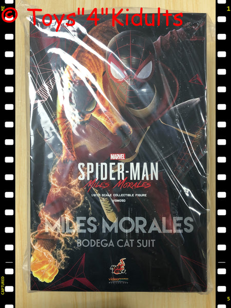 Hottoys Hot Toys 1/6 Scale VGM50 VGM 50 Marvel's Spider-Man: Miles Morales - Spider-Man (Miles Morales / Bodega Cat Suit Version) Action Figure NEW