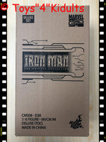 Hot Toys Iron Man Deluxe Version 33 cm Marvel Comics CMS08D38 unopened sealed Hot Toys Iron Man Deluxe Version 33 cm Marvel Comics CMS08D38 unopened sealed