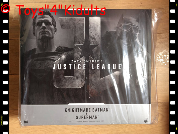 Hottoys Hot Toys 1/6 Scale TMS038 TMS 038 Zack Snyder's Justice League - Knightmare Batman & Superman Set Action Figure NEW