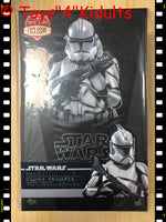 Hottoys Hot Toys 1/6 Scale MMS643 MMS 643 Star Wars - Clone Trooper (Chrome Version) Action Figure NEW