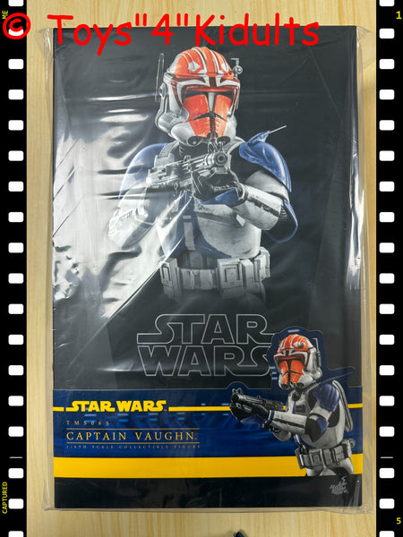 Hottoys Hot Toys 1/6 Scale TMS065 TMS 065 Star Wars: The Clone Wars - Captain Vaughn Action Figure NEW