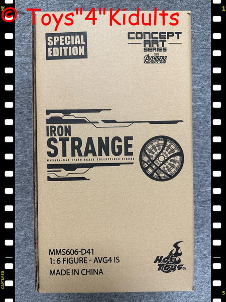 Hottoys Hot Toys 1/6 Scale MMS606D41B MMS606B Avengers 4 Endgame - Concept Art Series: Iron Doctor Strange (Special Edition) Action Figure NEW