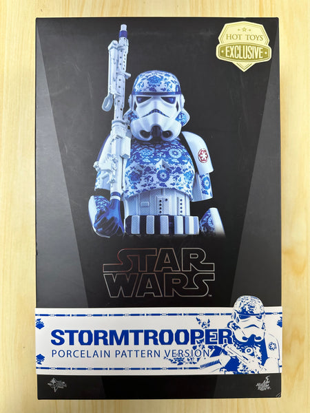 Hottoys Hot Toys 1/6 Scale MMS401 MMS 401 Star Wars - Stormtrooper (Porcelain Pattern Version) Action Figure USED