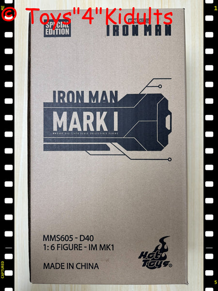 Hottoys Hot Toys 1/6 Scale MMS605D40B MMS605B Iron Man - Mark 1 (Special Edition) Action Figure NEW