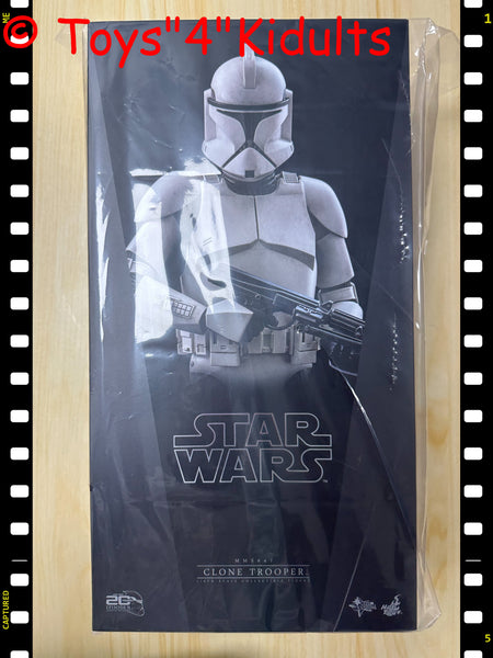 Hottoys Hot Toys 1/6 Scale MMS647 MMS 647 Star Wars Episode II Attack of the Clones - Clone Trooper Action Figure NEW
