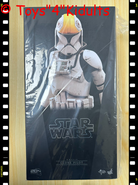 FIGURINE PILOTE CLONE Hot Toys MMS648 Star Wars Episode II Attack of FIGURINE PILOTE CLONE Hot Toys MMS648 Star Wars Episode II Attack of