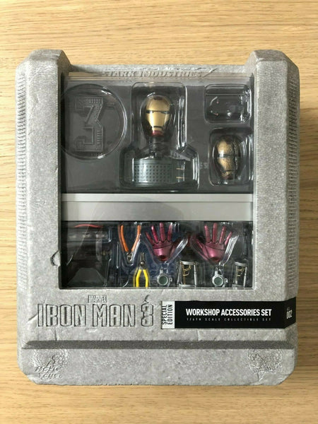 Hottoys Hot Toys 1/6 Scale ACS002 ACS 002 Accessory: Ironman Iron Man 3 - Tony Stark's Workshop Set USED