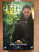 Hottoys Hot Toys 1/6 Scale MMS472 MMS 472 Thor 3 Ragnarok - Loki Action Figure USED