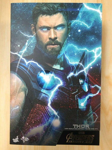 Hottoys Hot Toys 1/6 Scale MMS474 MMS 474 Avengers Infinity War Thor Chris Hemsworth Action Figure USED
